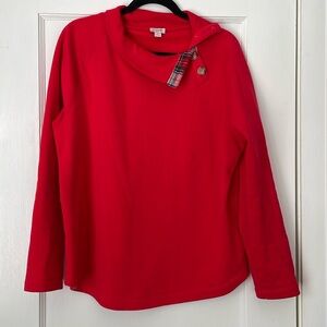 J. Crew Button Neck Sweater